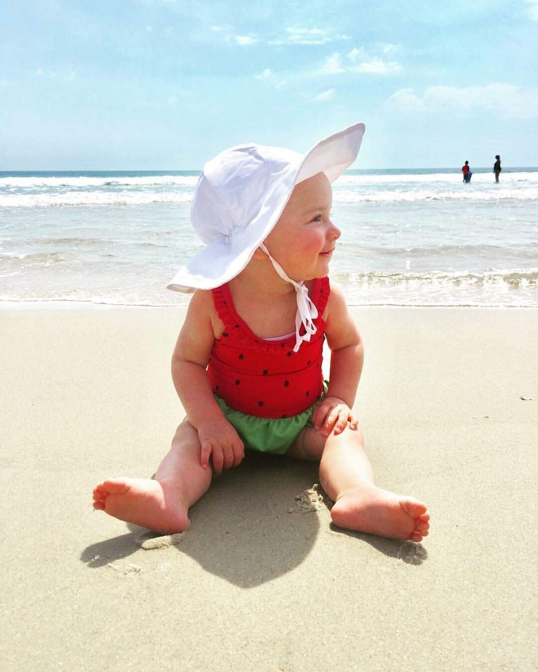 Never too young for some Beach time!